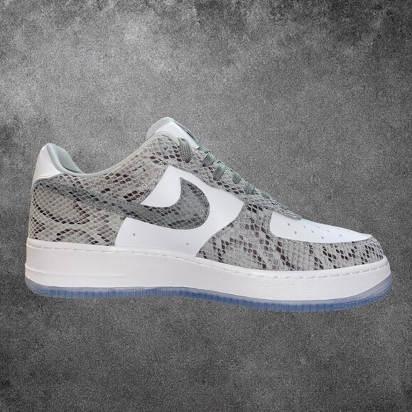 Nike Air Force 1 Low NBY \'Nike By You\' White/Grey/Black Mens Size 12.5 NEW main image 4